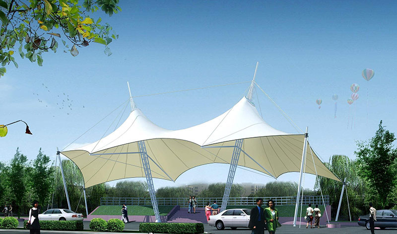 帐篷展览膜结构